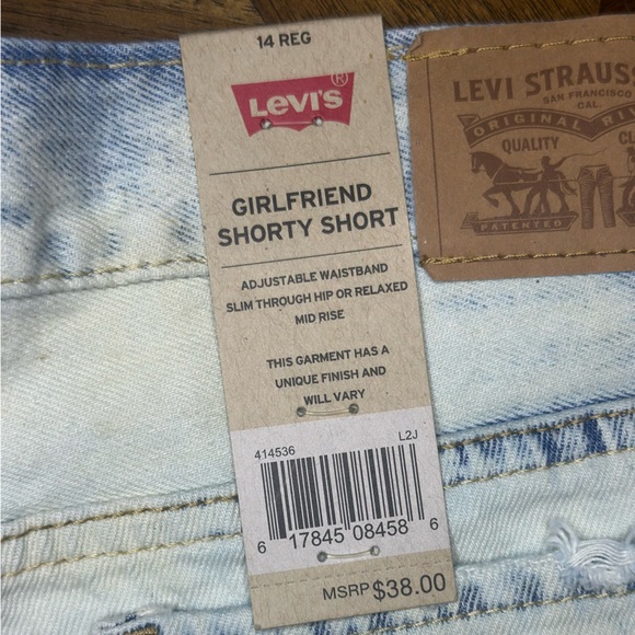 Girls Jean shorts💙🩵 - Picture 4 of 5